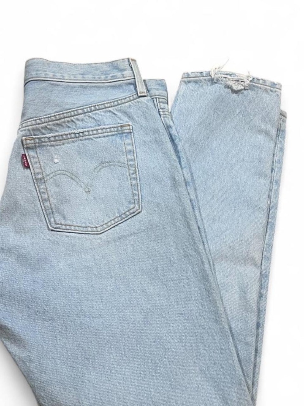Levi's 501 Women's Light Wash Slim Jeans Button Fly - W 29 L 28